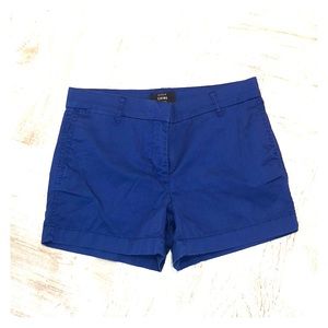 J Crew chino royal blue short